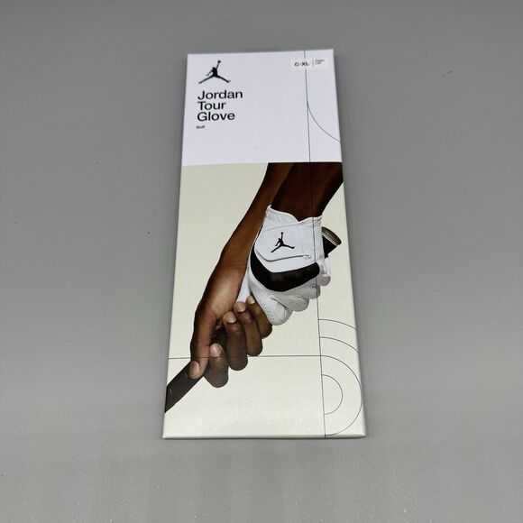 COPY - Nike Jordan Tour Golf Gloves Left Hand White Concord XI PGA Golfing Extr… - Picture 1 of 2